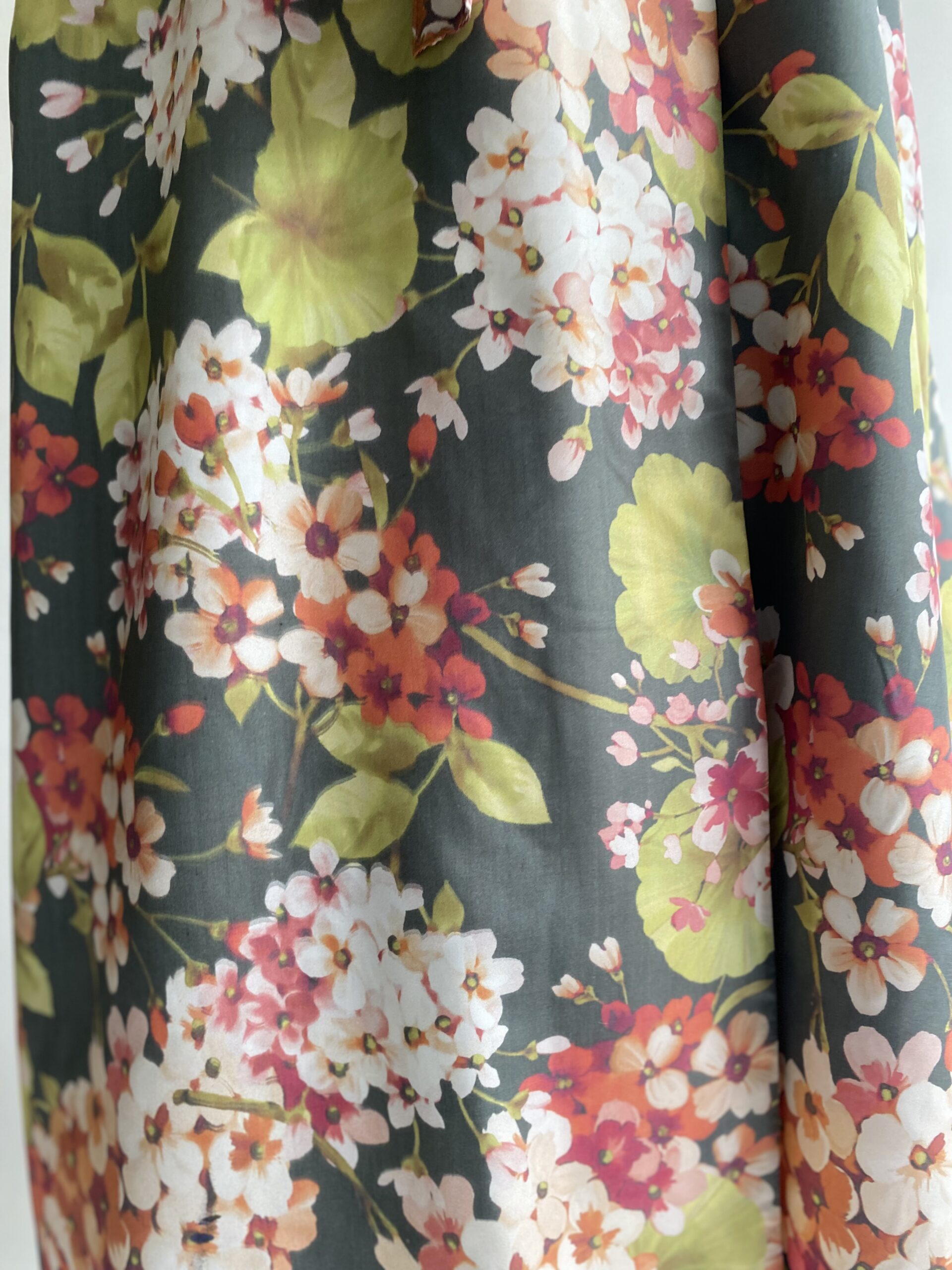 FIORE DI CILIEGIA silk midi wrap dress - Image 12