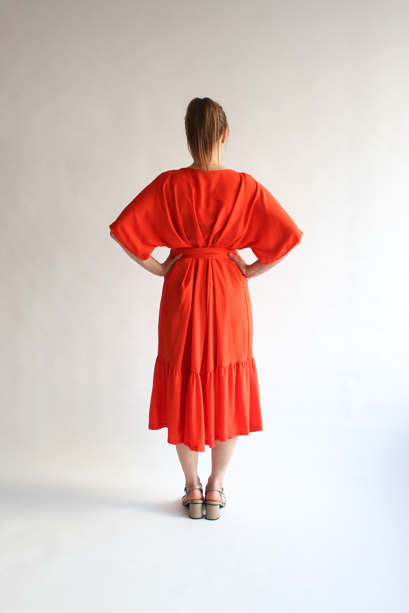 Arancia long t-shirt ruffle dress - Image 6
