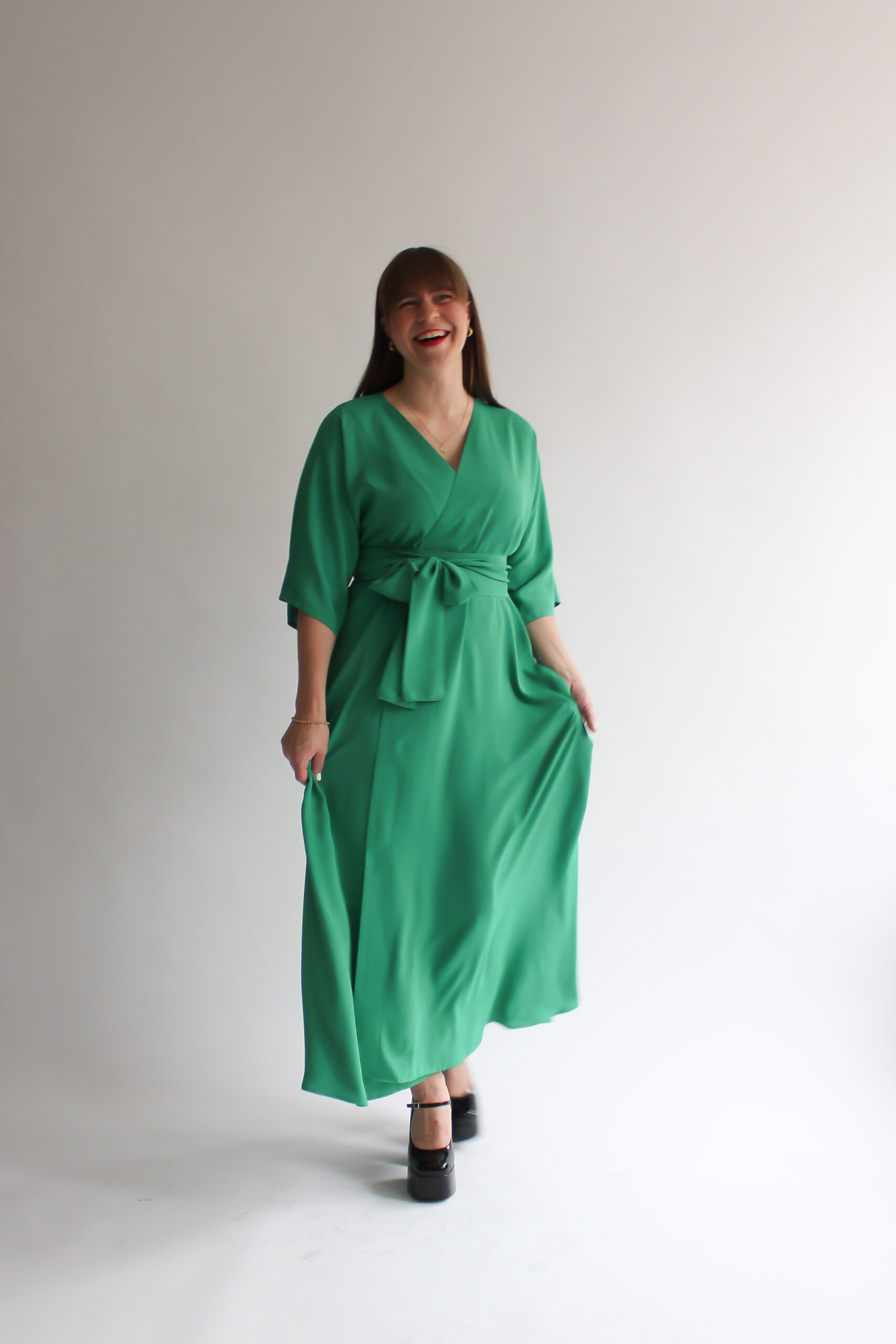 Abete maxi wrap dress - Image 3
