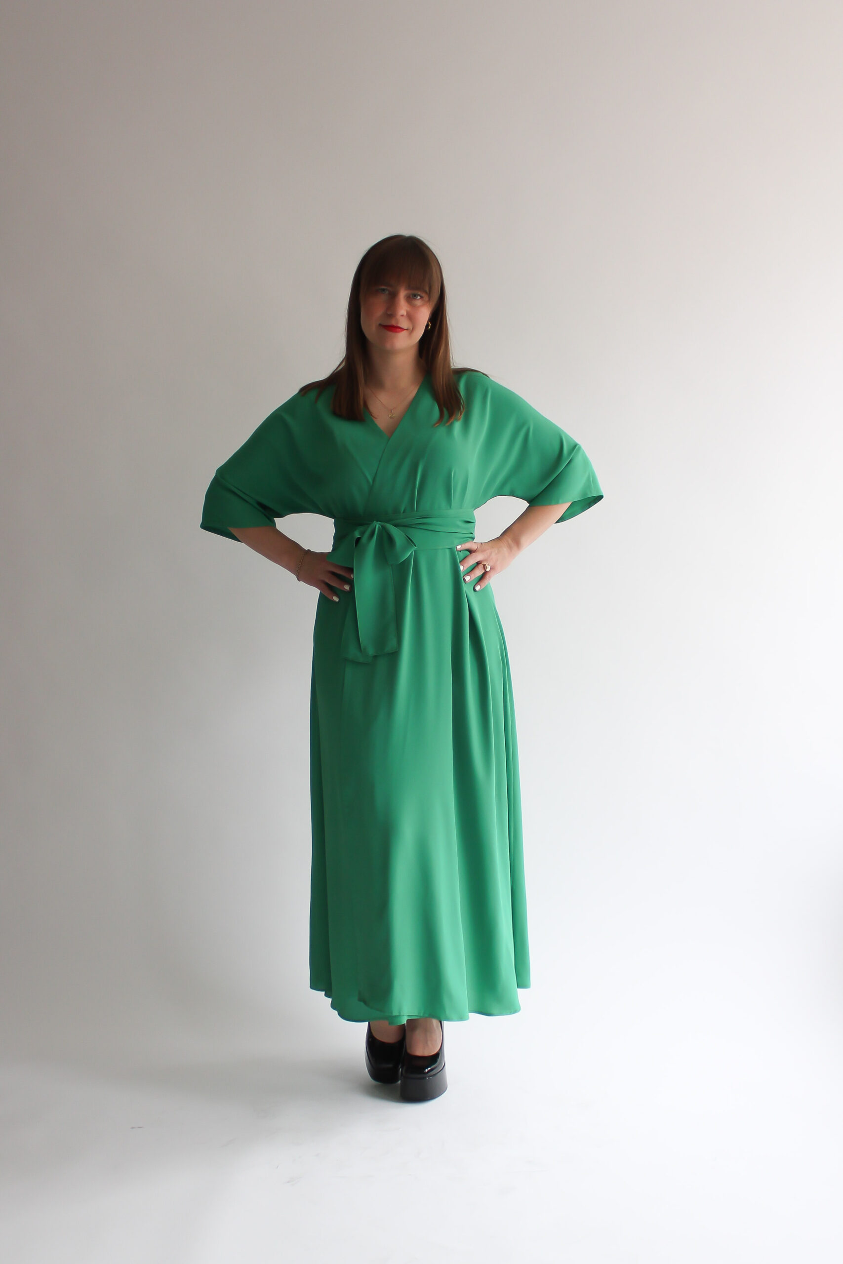 Abete maxi wrap dress - Image 4