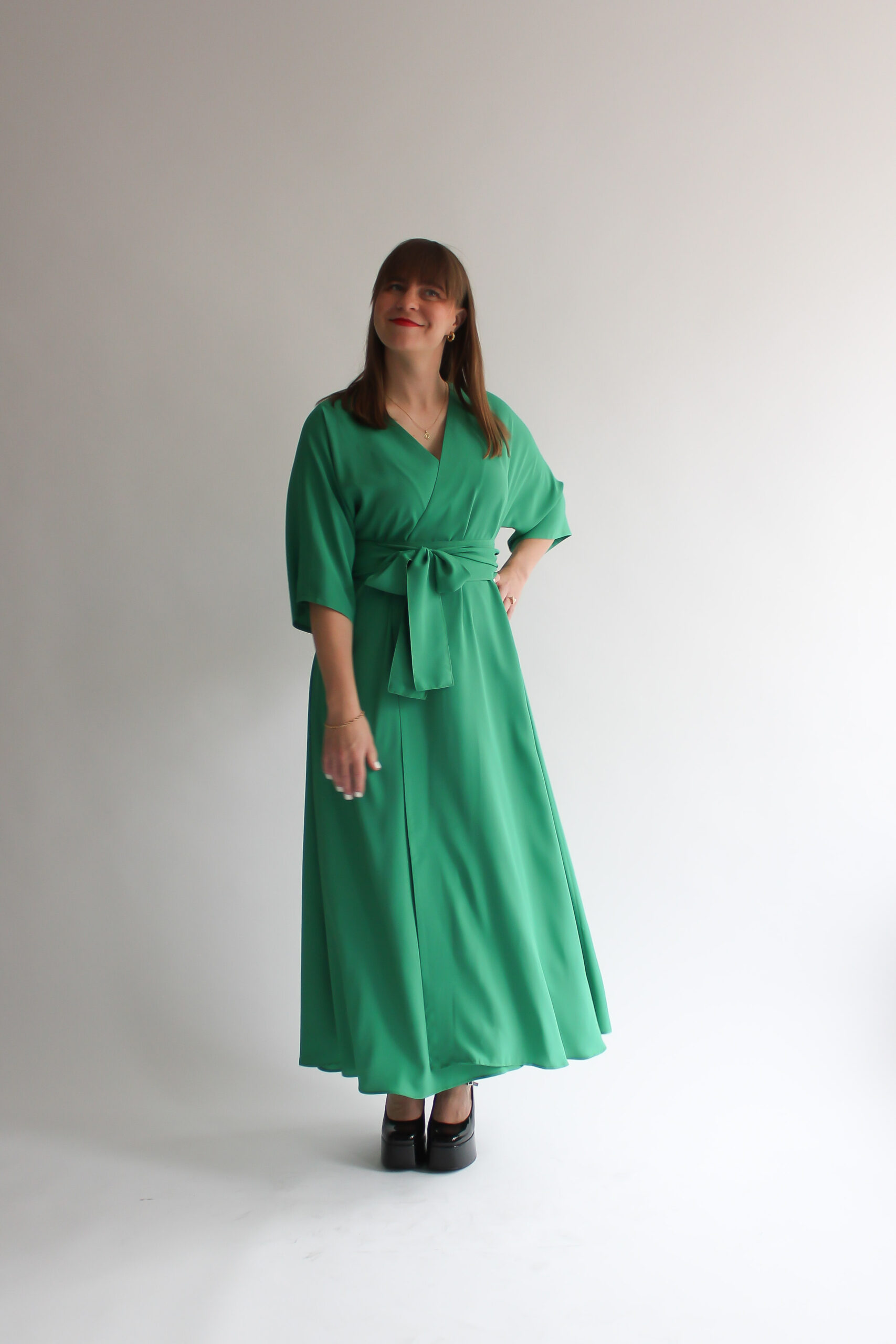 Abete maxi wrap dress - Image 5