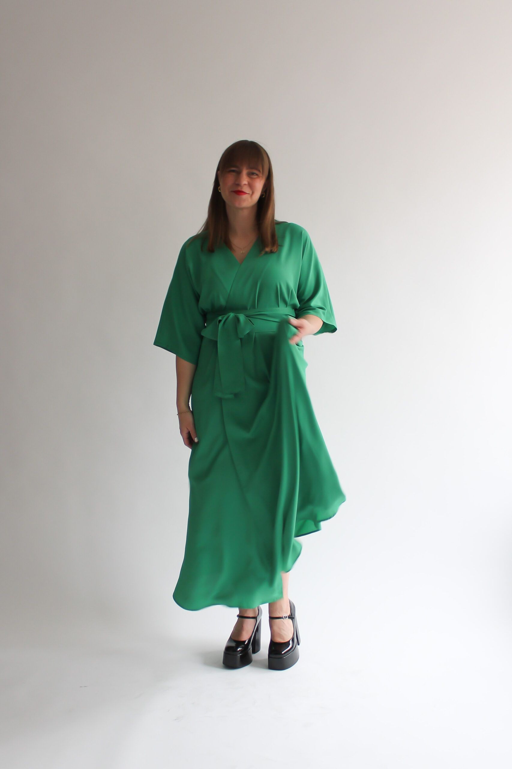Abete maxi wrap dress - Image 6