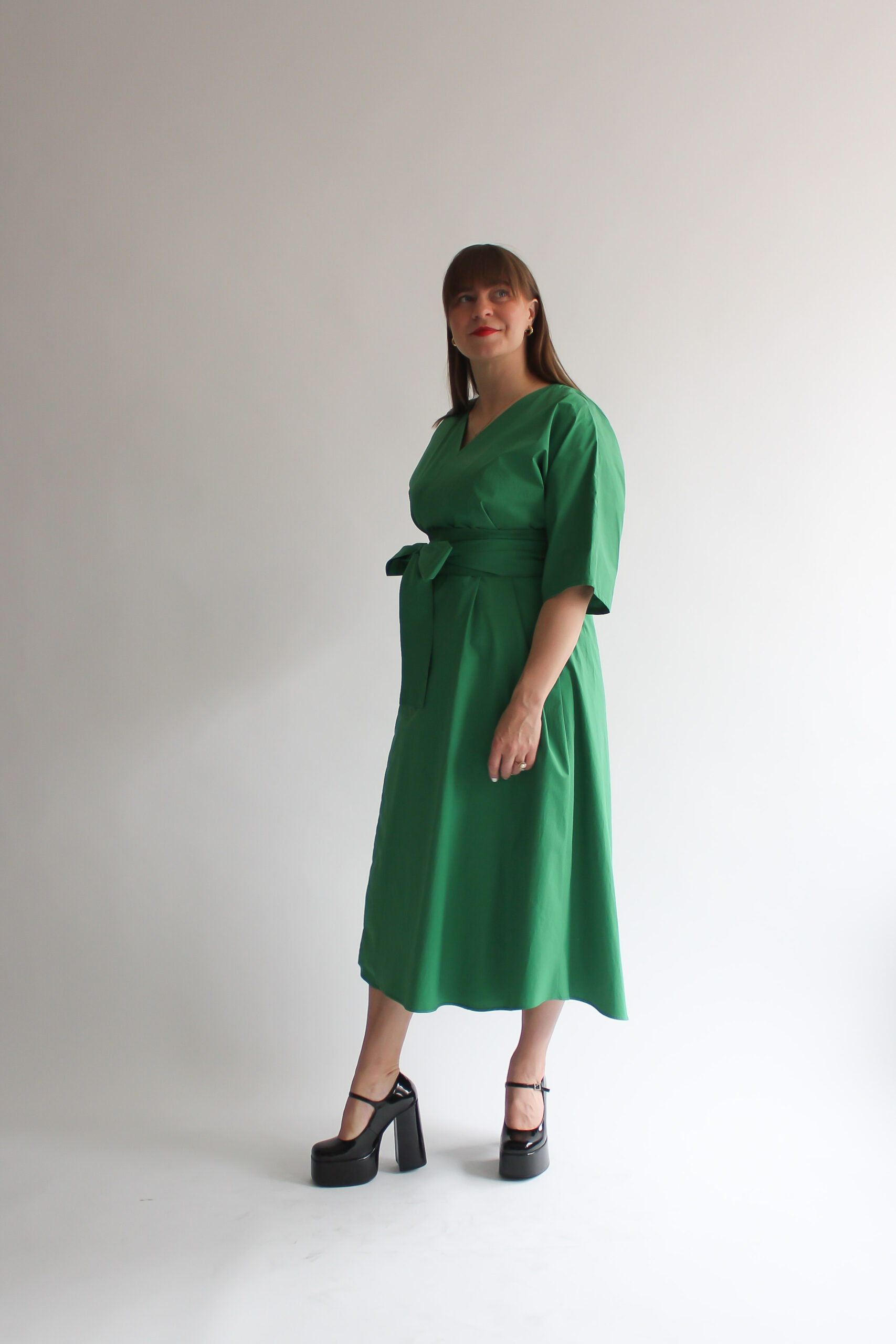Giardino cotton wrap dress - Image 2